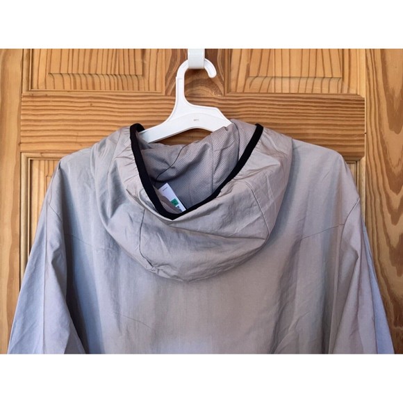 Nike Tech Woven Windbreaker Full Zip Gray Jacket Men's Size XL DQ4340-016 - Picture 6 of 10